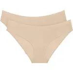 TRIUMPH SENSE OF MODAL TAI 2P Dámske nohavičky, hnedá, veľkosť