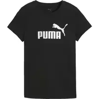 Puma ESSENTIALS METALLIC NO.1 LOGO TEE Dámske tričko, čierna, veľkosť