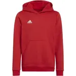 adidas ENT22 HOODY Y juniorská futbalová mikina, červená, veľkosť