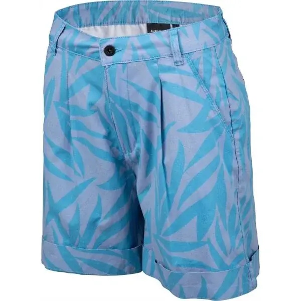 ALPINE PRO DAKONA Dámske šortky, modrá, veľkosť