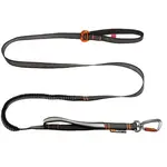 NON-STOP DOGWEAR TOURING BUNGEE ADJUSTABLE LEASH Vôdzka, tmavo sivá, veľkosť
