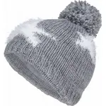 Lewro LAVIA Dievčenská pletená čiapka, sivá, veľkosť 4-7Y