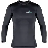 GAMEPATCH COMPRESSION SHIRT Kompresné unisex tričko, čierna, veľkosť