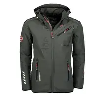 GEOGRAPHICAL NORWAY ROYAUTE GTX Pánská softshellová bunda, tmavě šedá, velikost XXXL