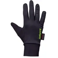 Fitforce TRACKERS JR Juniorské zimné bežecké rukavice, čierna, veľkosť 9-10Y