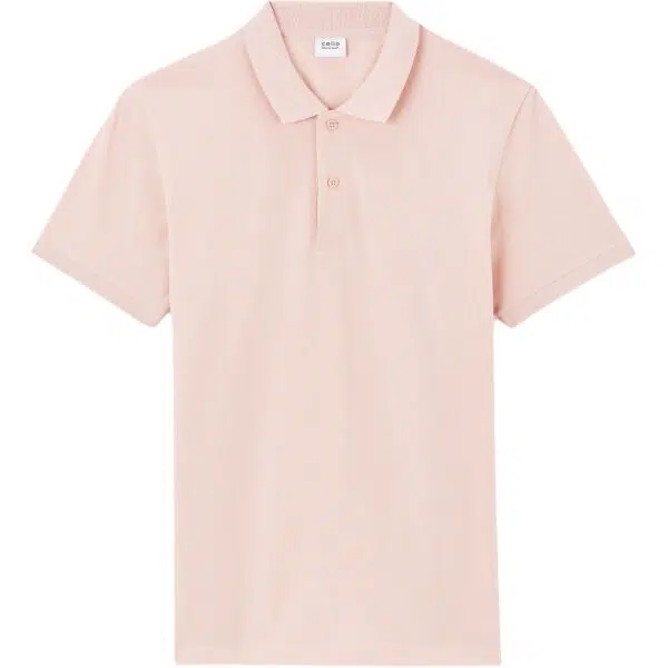 CELIO TEONE Pánske polo tričko, lososová, veľkosť