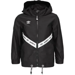 Umbro WADE Chlapčenská šuštiaková bunda, čierna, veľkosť 128-134