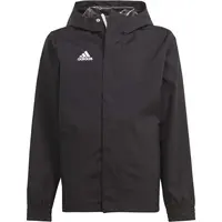 adidas ENT22 AW JKTY Juniorská futbalová bunda, čierna, veľkosť