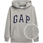 GAP V-NEW CAMPUS LOGO HOOD Chlapčenská mikina, sivá, veľkosť