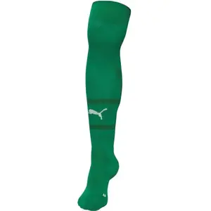 Puma TEAMFINAL SOCKS Pánske futbalové štuplne, zelená, veľkosť 39-42