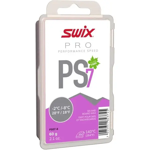 Swix PURE SPEED PS7 Parafín, ružová, veľkosť