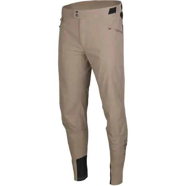 Etape ENDURO Pánske nohavice na bicykel, khaki, veľkosť