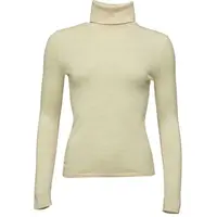 Tommy Hilfiger MERINO ROLL-NK SWEATER Dámsky rolák, béžová, veľkosť