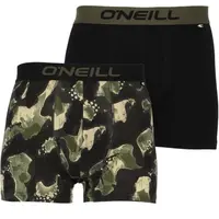 O'Neill BOXER 2-PACK Pánske boxerky, khaki, veľkosť