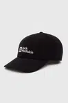 Kšiltovka Jack Wolfskin Baseball černá barva, s aplikací, 1900675