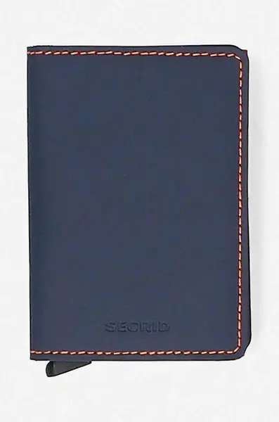 Peněženka Secrid Slimwallet Matte SM-Nightblue & Orange