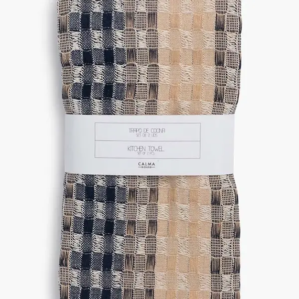 Bavlněné kuchyňské utěrky Calma House Azo 2-pack