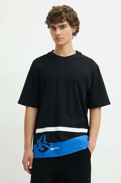 Bavlněné tričko Karl Lagerfeld Jeans