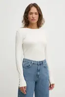 Svetr United Colors of Benetton dámský, béžová barva, lehký, 104HD10CB