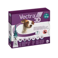 Vectra 3D spot-on pro psy S (4–10 kg) 3 pipety