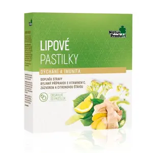 Naturprodukt Lipové pastilky 20 ks