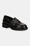 Kožené mokasíny Tommy Hilfiger NAUTICAL EYELETS LEATHER LOAFER