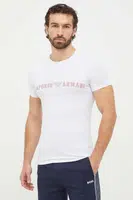 Tričko Emporio Armani Underwear bílá barva, s potiskem, 111035 4R516