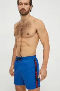 HUGO Plavkové šortky HUGO FAB