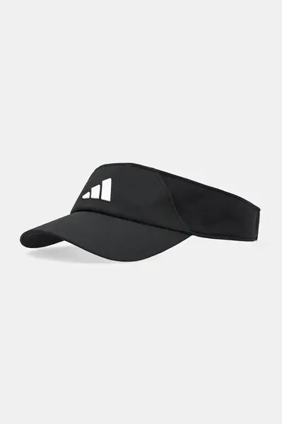 Kšilt adidas Performance VISOR CLIMACOOL černá barva, s aplikací, JN6086