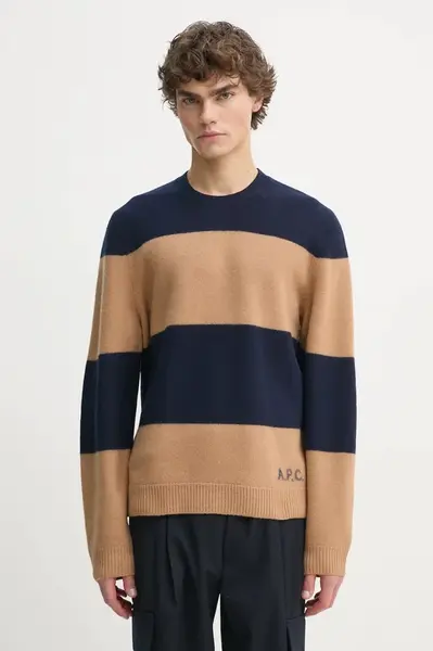 Vlněný svetr A.P.C. pull edwardo