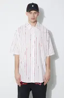 Bavlněná košile Marcelo Burlon County Pinstripes Over Shirt