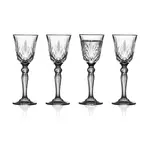 Sada sklenic na víno Lyngby Melodia 50 ml 4-pack