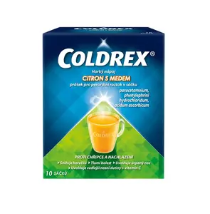 Coldrex Horký nápoj Citron s medem 10 sáčků