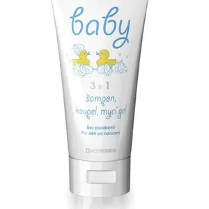 Medic progress Baby 3v1 šampon - koupel - mycí gel 200 ml