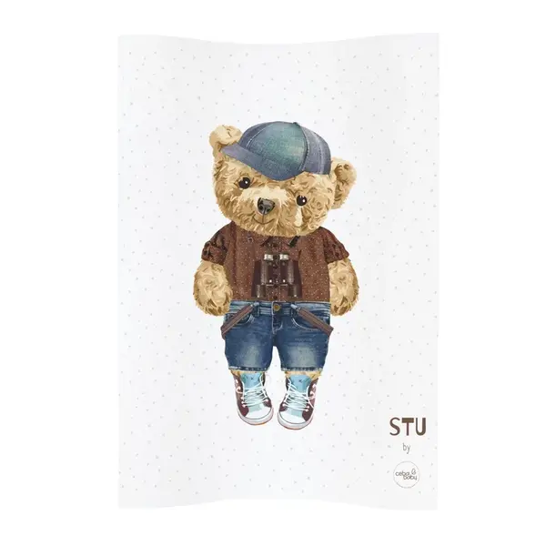 Ceba Podložka přebalovací 2-hranná měkká (48x70) Cosy Fluffy Puffy Stu