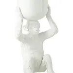 Kbelík na led J-Line Monkey bílá barva