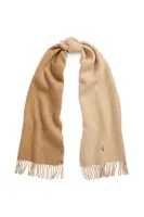 Vlněná šála Polo Ralph Lauren šedá barva, hladká, 455954371