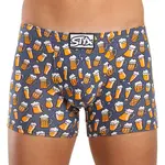 Styx Pánské boxerky long art klasická guma pivo (F1357) M