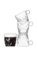 Sada skleněných šálků Sagaform Picknick Juni 4-pack