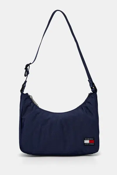 Kabelka Tommy Jeans tmavomodrá barva, AW0AW16958