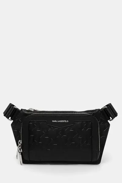 Kožená taštička Karl Lagerfeld K/LOOM