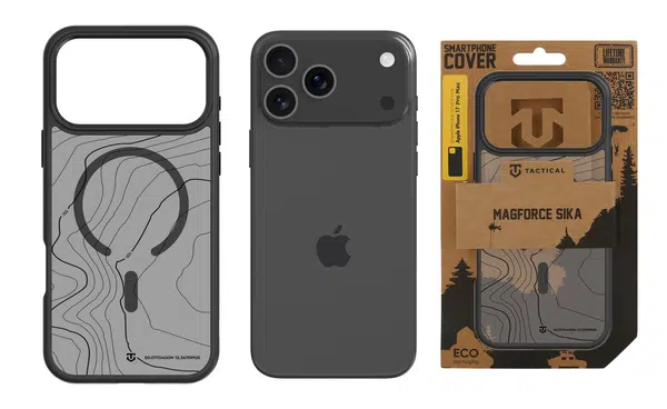 Zadní kryt Tactical MagForce Hyperstealth Sika pro Apple iPhone 17 Pro Max, asphalt