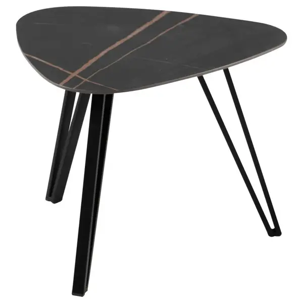 ODKLÁDACÍ STOLEK, černá