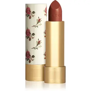 Gucci Gucci Beauty Rouge à Lèvres Voile lesklý rúž odtieň 203 Mildred Rosewood 3.5 g