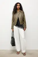 Kožený křivák Answear.LAB