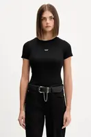 Tričko Guess Jeans dámské, černá barva, W5BP45 KA0H1