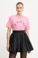 Bavlněné tričko Patou dámské, béžová barva, JE1369999