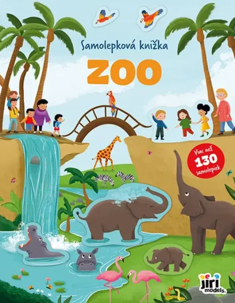 Samolepková knižka Zoo