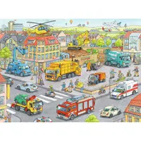 Ravensburger Puzzle Vozidlá v meste 100 XXL dielikov