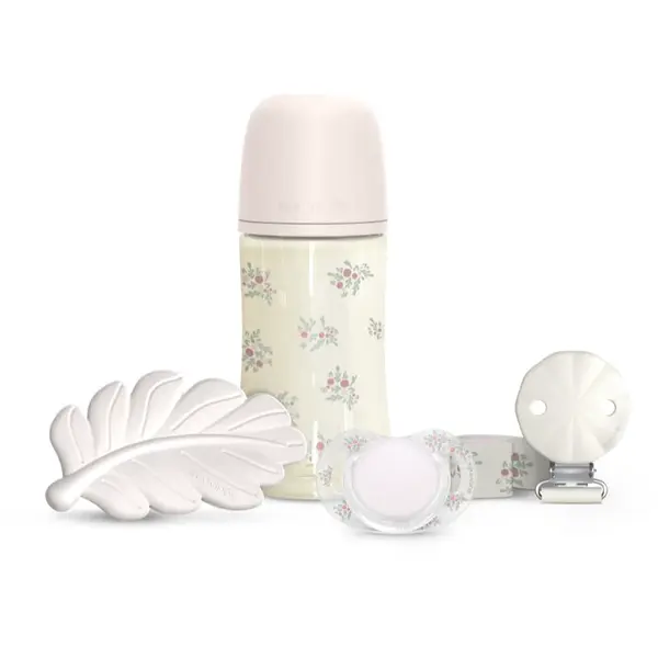 Suavinex Poetry Baby Set Pink dárková sada pro miminka